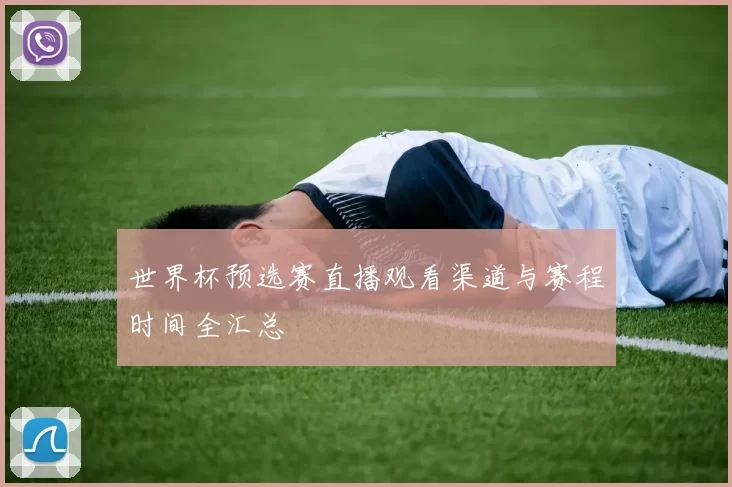 世界杯预选赛直播观看渠道与赛程时间全汇总