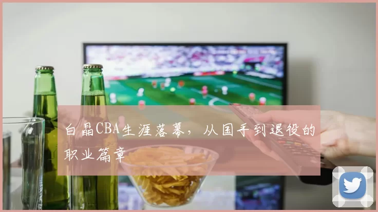 白晶CBA生涯落幕，从国手到退役的职业篇章