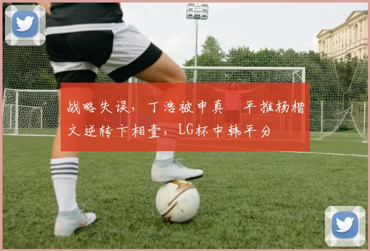 战略失误,丁浩被申真谞平推杨楷文逆转卞相壹,LG杯中韩平分